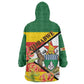 Nyika yeZimbabwe Kid Wearable Blanket Hoodie Happy Independence Day - Flame Lily Flowers