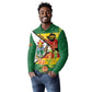 Nyika yeZimbabwe Long Sleeve Polo Shirt Happy Independence Day - Flame Lily Flowers