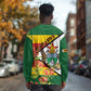 Nyika yeZimbabwe Long Sleeve Shirt Happy Independence Day - Flame Lily Flowers