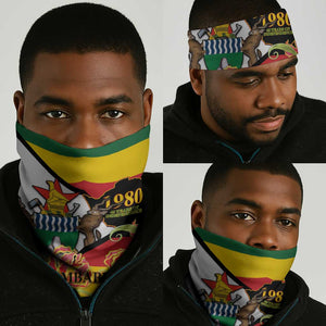 Nyika yeZimbabwe Neck Gaiter Happy Independence Day - Flame Lily Flowers LT14