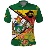 Nyika yeZimbabwe Polo Shirt Happy Independence Day - Flame Lily Flowers