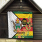 Nyika yeZimbabwe Quilt Happy Independence Day - Flame Lily Flowers