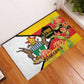 Nyika yeZimbabwe Rubber Doormat Happy Independence Day - Flame Lily Flowers