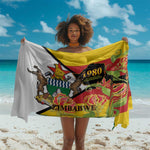 Nyika yeZimbabwe Sarong Happy Independence Day - Flame Lily Flowers