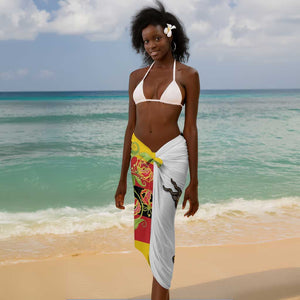 Nyika yeZimbabwe Sarong Happy Independence Day - Flame Lily Flowers
