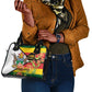 Nyika yeZimbabwe Shoulder Handbag Happy Independence Day - Flame Lily Flowers