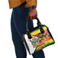 Nyika yeZimbabwe Shoulder Handbag Happy Independence Day - Flame Lily Flowers