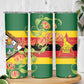Nyika yeZimbabwe Skinny Tumbler Happy Independence Day - Flame Lily Flowers
