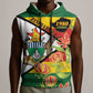 Nyika yeZimbabwe Sleeveless Hoodie Happy Independence Day - Flame Lily Flowers - African Pride
