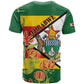 Nyika yeZimbabwe T shirt Happy Independence Day - Flame Lily Flowers