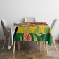 Nyika yeZimbabwe Tablecloth Happy Independence Day - Flame Lily Flowers