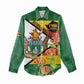 Nyika yeZimbabwe Women Casual Shirt Happy Independence Day - Flame Lily Flowers