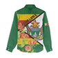 Nyika yeZimbabwe Women Casual Shirt Happy Independence Day - Flame Lily Flowers