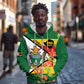 Nyika yeZimbabwe Zip Hoodie Happy Independence Day - Flame Lily Flowers