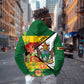 Nyika yeZimbabwe Zip Hoodie Happy Independence Day - Flame Lily Flowers