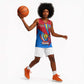 Personalised Democratic Republic of the Congo Independence Day Basketball Jersey Coat Of Arms Happy 30 June - African Pride