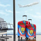 Personalised Democratic Republic of the Congo Independence Day Luggage Cover Coat Of Arms Happy 30 June
