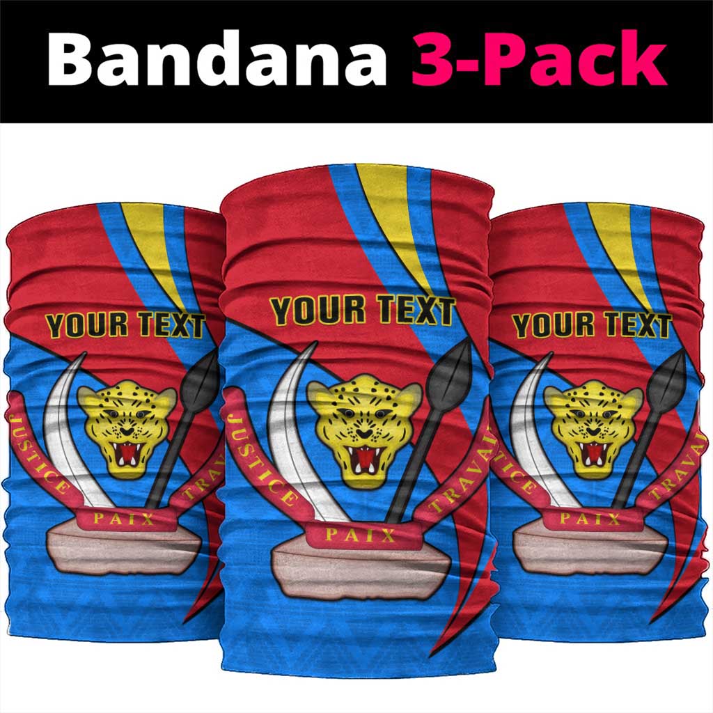 Democratic Republic of the Congo Independence Day Neck Gaiter Coat Of Arms Happy 30 June - African Pride