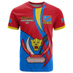 Personalised Democratic Republic of the Congo Independence Day T shirt Coat Of Arms Happy 30 June