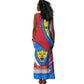 Personalised Democratic Republic of the Congo Independence Day Tank Maxi Dress Coat Of Arms Happy 30 June