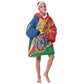 29 June Seychelles Independence Day KId Wearable Blanket Hoodie Flag Style