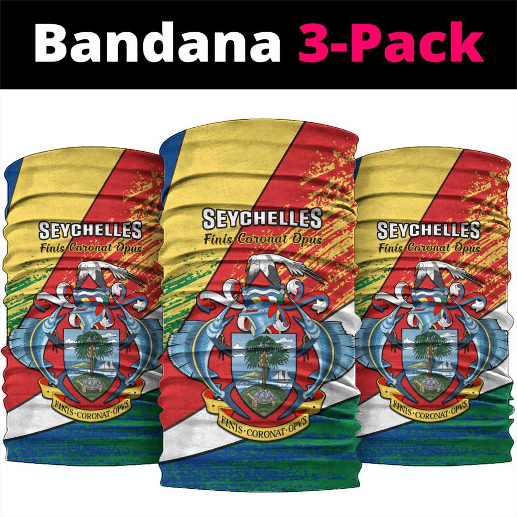29 June Seychelles Independence Day Neck Gaiter Flag Style - African Pride
