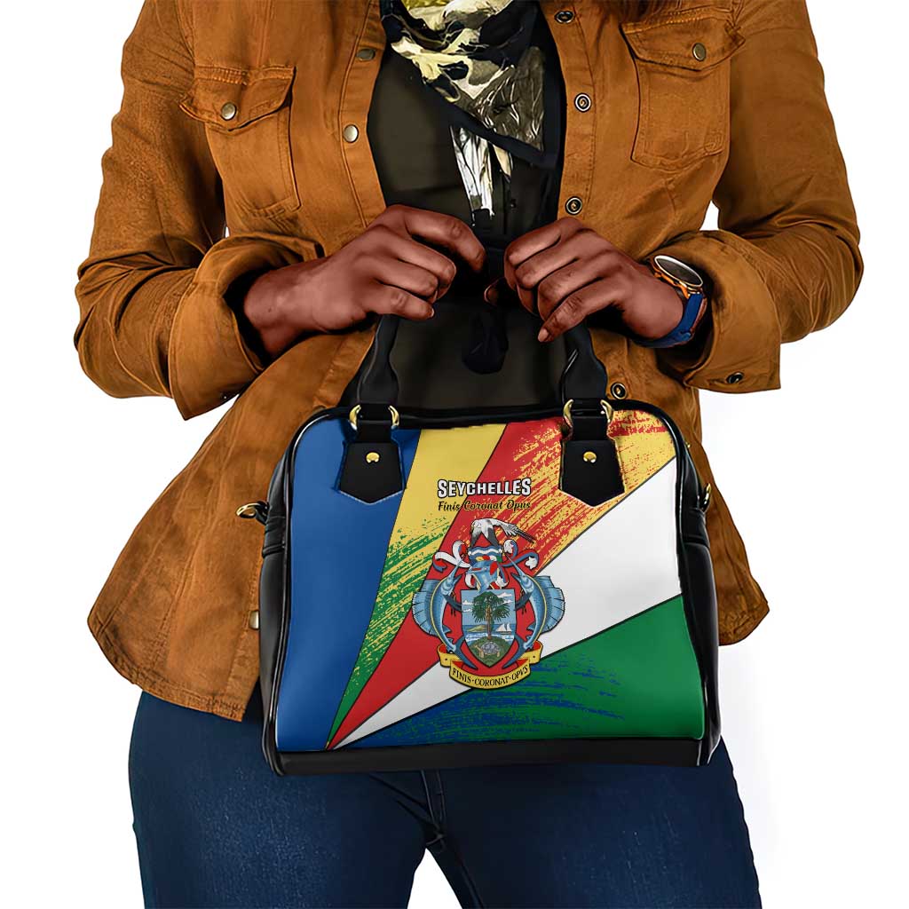 29 June Seychelles Independence Day Shoulder Handbag Flag Style
