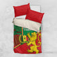 Senegal Football Bedding Set 2024 Go Champions Lions De La Teranga