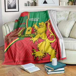 Senegal Football Blanket 2024 Go Champions Lions De La Teranga