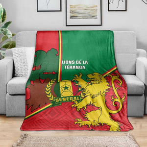 Senegal Football Blanket 2024 Go Champions Lions De La Teranga
