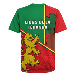 Senegal Football Rugby Jersey 2024 Go Champions Lions De La Teranga