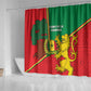 Senegal Football Shower Curtain 2024 Go Champions Lions De La Teranga
