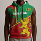 Senegal Football Sleeveless Zip Hoodie 2024 Go Champions Lions De La Teranga - African Pride