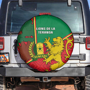 Senegal Football Spare Tire Cover 2024 Go Champions Lions De La Teranga
