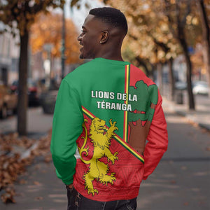 Senegal Football Sweatshirt 2024 Go Champions Lions De La Teranga