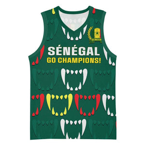 Custom Senegal Football Basketball Jersey 2024 Culture Pour Home Style - African Pride