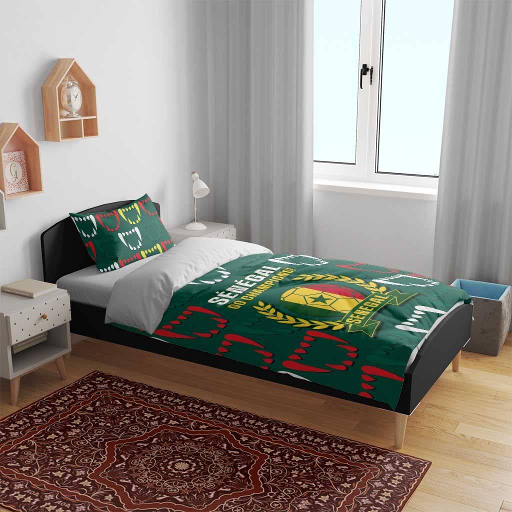 Senegal Football Bedding Set 2024 Culture Pour Home Style