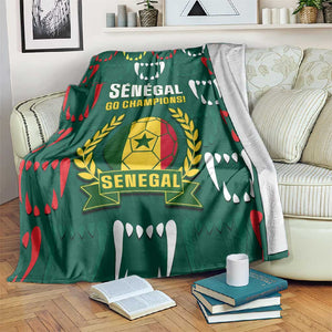 Senegal Football Blanket 2024 Culture Pour Home Style