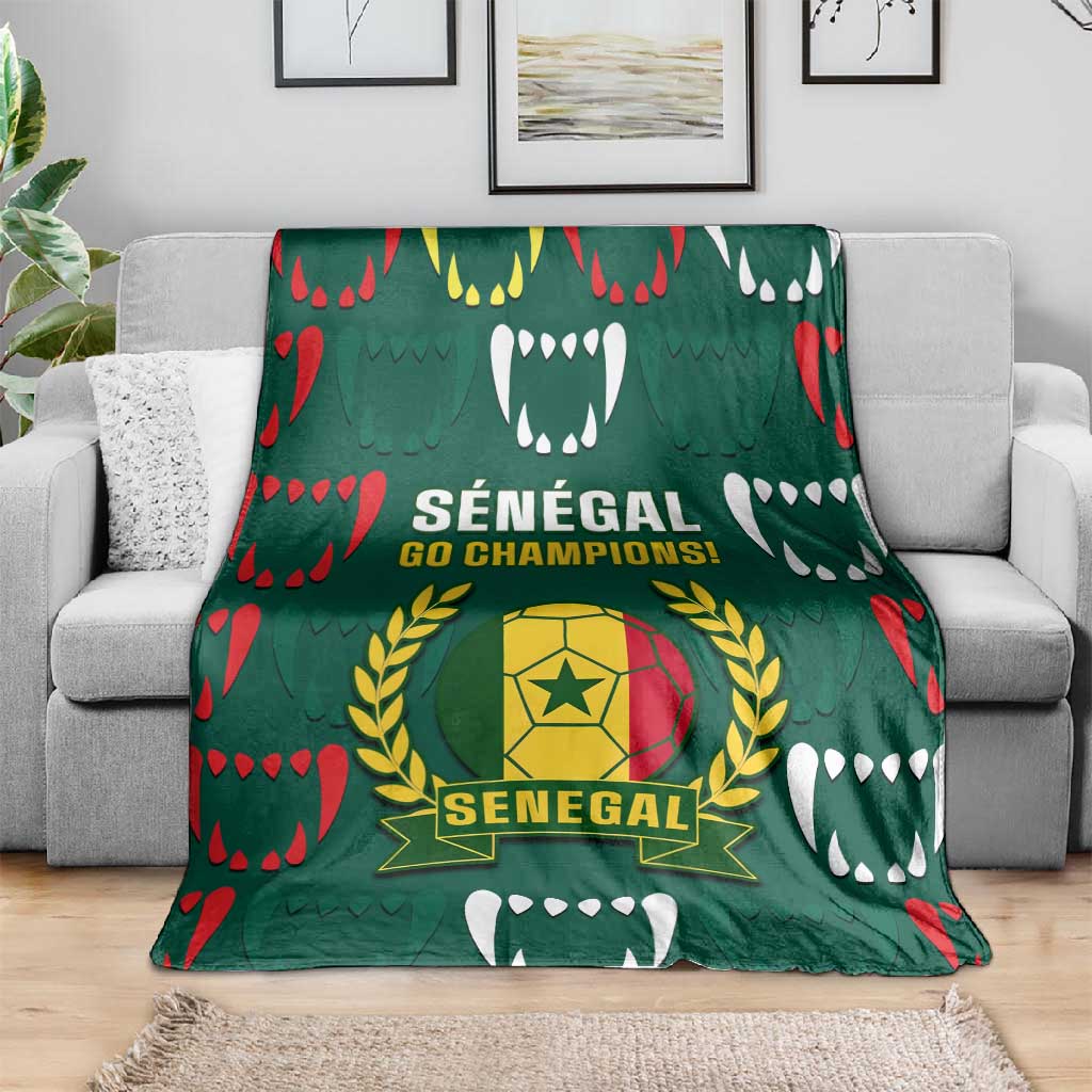 Senegal Football Blanket 2024 Culture Pour Home Style