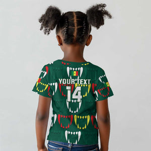 Custom Senegal Football Kid T shirt 2024 Culture Pour Home Style