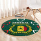 Senegal Football Round Carpet 2024 Culture Pour Home Style
