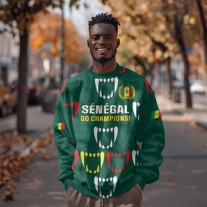 Custom Senegal Football Sweatshirt 2024 Culture Pour Home Style