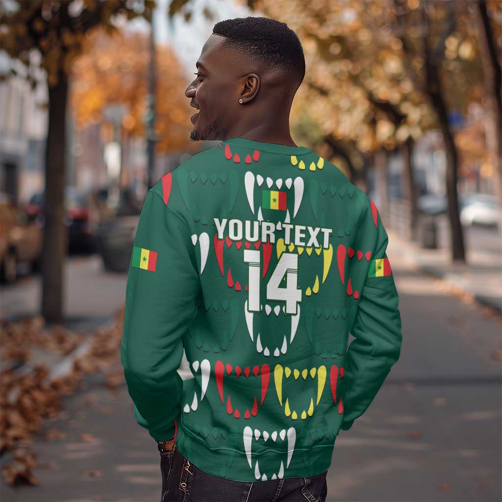 Custom Senegal Football Sweatshirt 2024 Culture Pour Home Style