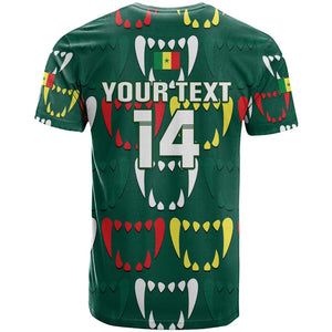 Custom Senegal Football T shirt 2024 Culture Pour Home Style