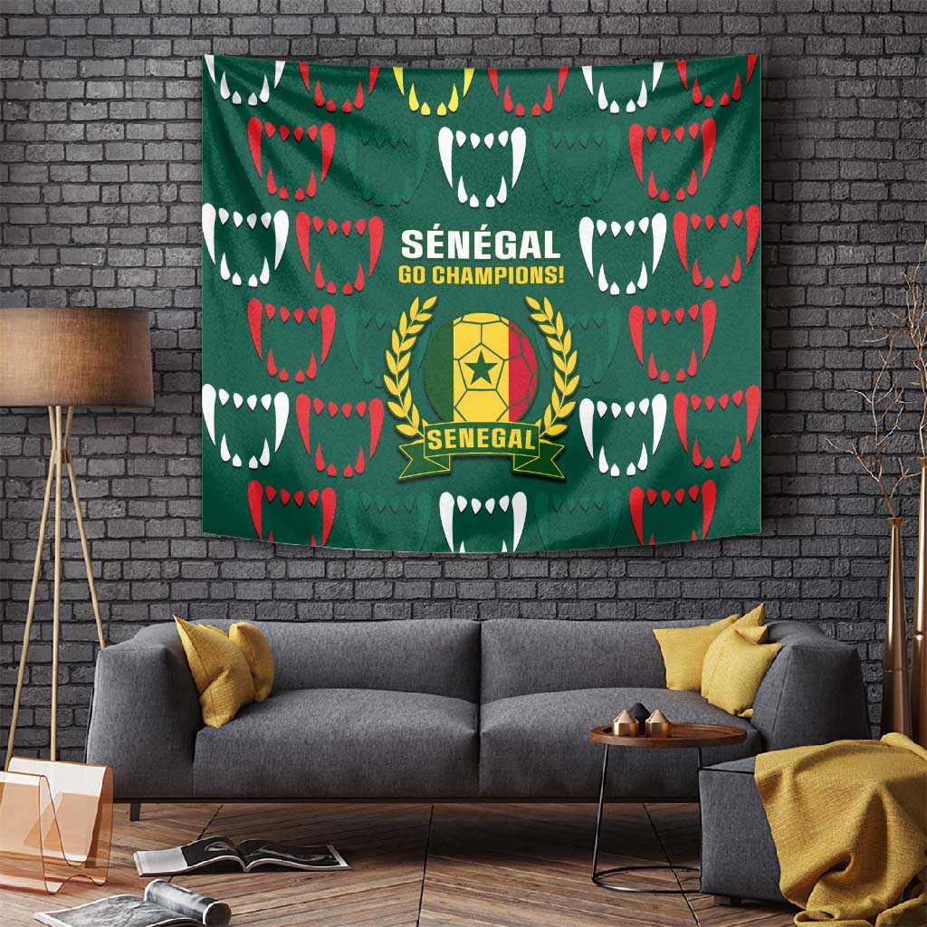 Senegal Football Tapestry 2024 Culture Pour Home Style