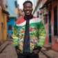 Seychelles National Day Personalized Bomber Jacket 50 Years Anniversary Lendepandans Sesel