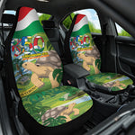 Seychelles National Day Car Seat Cover 50 Years Anniversary Lendepandans Sesel