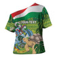 Seychelles National Day Personalized Cross Shoulder Shirt 50 Years Anniversary Lendepandans Sesel