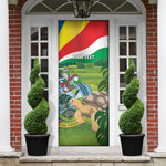 Seychelles National Day Personalized Door Cover 50 Years Anniversary Lendepandans Sesel