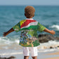 Seychelles National Day Personalized Kid Hawaiian Shirt 50 Years Anniversary Lendepandans Sesel